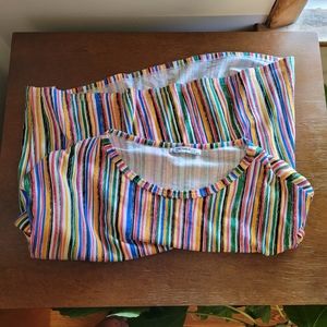 🪴Zara color striped boxy top🪴